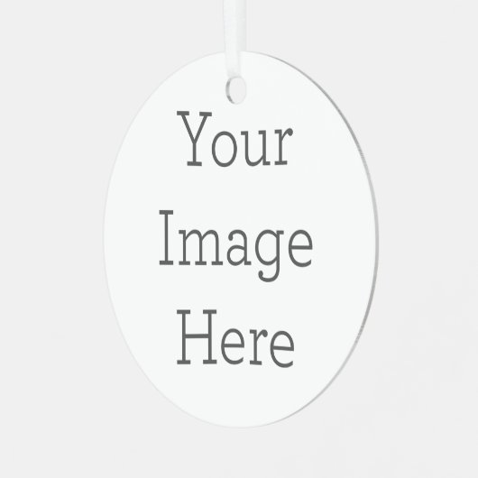 アルミニウム製円形オーナメント (正面左)