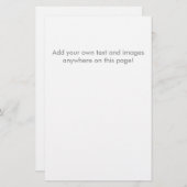 オリジナル作成 便箋 (正面/裏面)