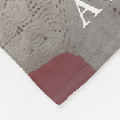 オリジナル作成 | 写真と名前の追加カスタム方法 フリースブランケット (角)