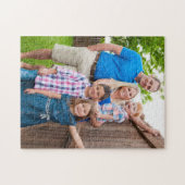 オリジナル作成 |写真カスタム家族の形見 ジグソーパズル (横)