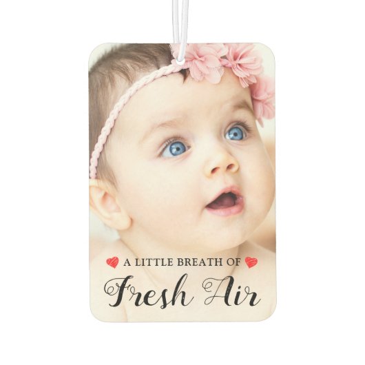 オリジナル作成 |写真カスタム2枚 カーエアーフレッシュナー (裏面)