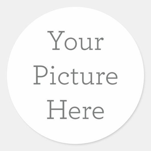 オリジナル作成 写真シール ラウンドシール (正面)