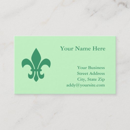 オリジナル作成 名刺 (正面)