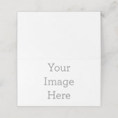 二つ折りプレイスカード, スタイル: 横, ペーパー: シグネチャーマット, 封筒: なし (外部開封)