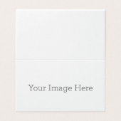 二つ折りカード, ペーパー: シグネチャーマット (外部フラット)