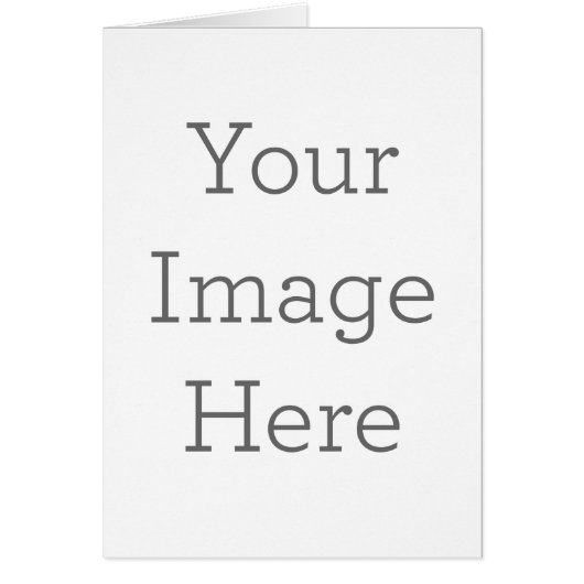 スモール(10.16cm x 14.22cm)二つ折りカード (正面)