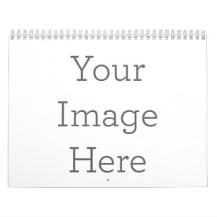 オリジナル作成 12ヵ月ミディアムダブルページ カレンダー