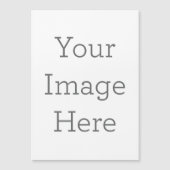 12.7cm x 17.8cmマグネットカード (正面)