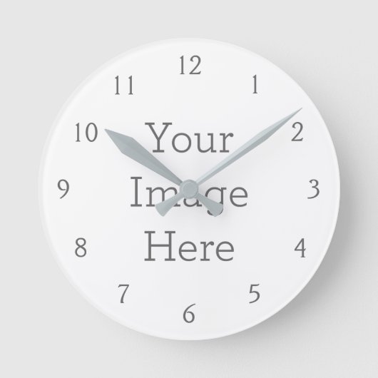 壁時計, 20.32cmアクリルラウンド (正面)