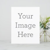 21.59cm x 27.94cmフラットペーパーシート (スタンド正面)