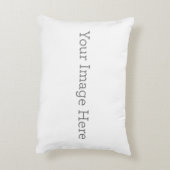 カスタムブラッシュドポリエステル アクセントクッション 40.64cm x 30.48cm (裏面(縦))