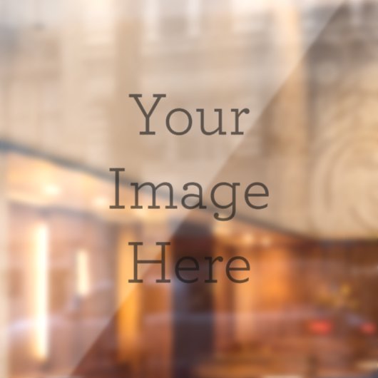 ウィンドウサイン, サイズ: 20.00" x 30.00", スタイル: 部分透過デザイン: アンダーベースなし, 形: カスタムカット, ディスプレイ: サイン裏面 (シート2)