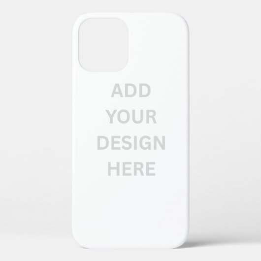 オリジナル作成 Barely There iPhone 12 Proケース Case-Mate iPhoneケース (裏面)