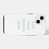 オリジナル作成 iPhone 14 Toughケース iPhoneケース (裏面横)