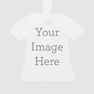オリジナル作成 Tシャツ型アクリルオーナメント オーナメント