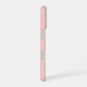 オリジナル写真とテキストをプリントしたスリムiPhoneケース iPhone 16ケース (右側面)