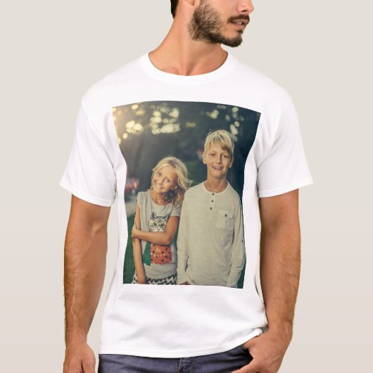 オリジナル写真とテキスト Tシャツ (正面)