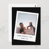 オリジナル写真とフレーム ポストカード (正面/裏面)