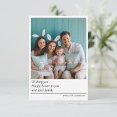 オリジナル写真のイースター ポストカード (スタンド正面)