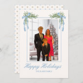 オリジナル写真のクリスマスカード シーズンカード (正面/裏面)