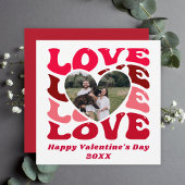 オリジナル写真のバレンタインデーカード シーズンカード