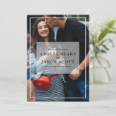 オリジナル写真の結婚式招待状 招待状 (スタンド正面)