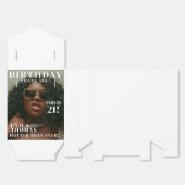 オリジナル写真の誕生日パーティーマガジンカバー フェイバーボックス (見開き)