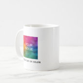 オリジナル写真をアップロード コーヒーマグカップ (正面左)