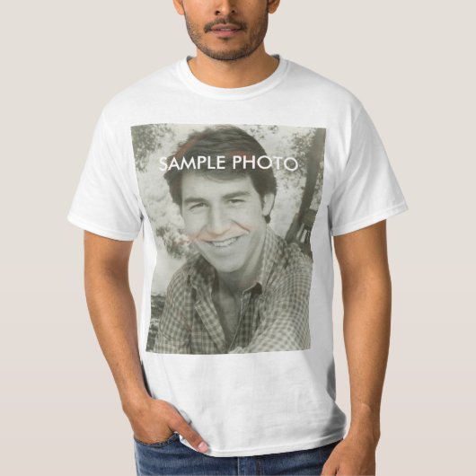 オリジナル写真をプリント Tシャツ (正面)