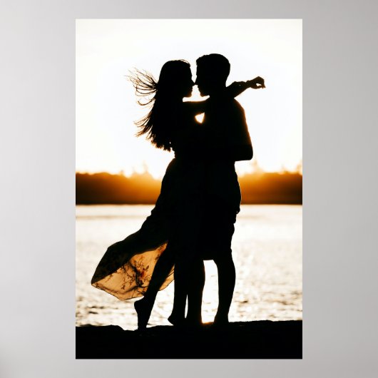 オリジナル写真をユニークに ポスター (正面)