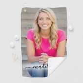 オリジナル写真を作成 ゴルフタオル (インサイチュ)