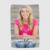 オリジナル写真を作成 ゴルフタオル (正面)