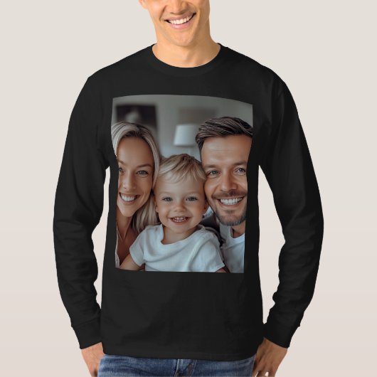 オリジナル写真を作成 Tシャツ (正面)