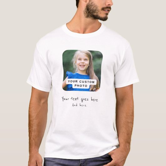 オリジナル写真グッズを作ろう Tシャツ (正面)