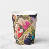 オリジナル写真コラージュパーティー紙コップを作成する 紙コップ (裏面)