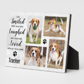 オリジナル写真コラージュメモリアル ペットメモリアル フォトプラーク (側面)