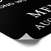 オリジナル写真コラージュ追悼ポスター ポスター (角)