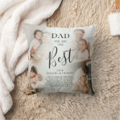 オリジナル写真コラージュ ダッド キープセイク クッション (ブランケット)