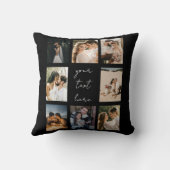 オリジナル写真コラージュ 家族写真 クッション (裏面)