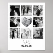 オリジナル写真コラージュ - 彼/彼女への特別な贈り物 ポスター (正面)