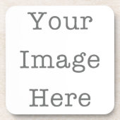 オリジナル写真サンドストーンコースター - 名入れ コースター (正面)
