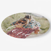 オリジナル写真スクリプト ラブ ペーパープレート (アングル)