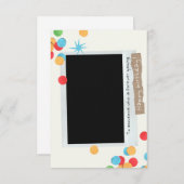 オリジナル写真テキスト誕生日カード (正面/裏面)