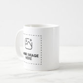 オリジナル写真テンプレート商品 コーヒーマグカップ (正面左)