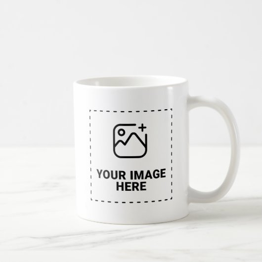 オリジナル写真テンプレート商品 コーヒーマグカップ (右)