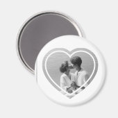 オリジナル写真ハート マグネット (正面/裏面)