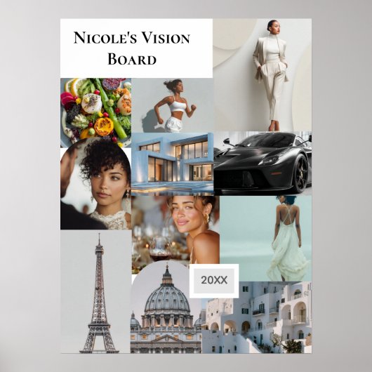 オリジナル写真ビジョンボードカスタムポスター ポスター (正面)