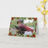 オリジナル写真フィッシングカスタム カード (黄色い花)