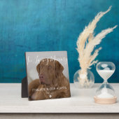 オリジナル写真ペット犬メモリアルプレート フォトプラーク (インサイチュ)