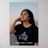 オリジナル写真ポスター, パーソナライズされた壁アートプリント ポスター (正面)